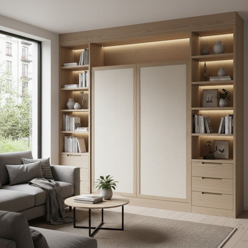 Custom Bookcase Installation in Alexandria, VA