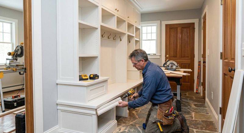 Custom Shelving Installation in Durham, NC