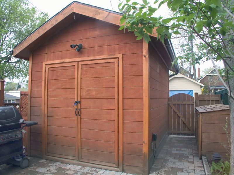 Lean To Shed Installation in Wilmington, NC