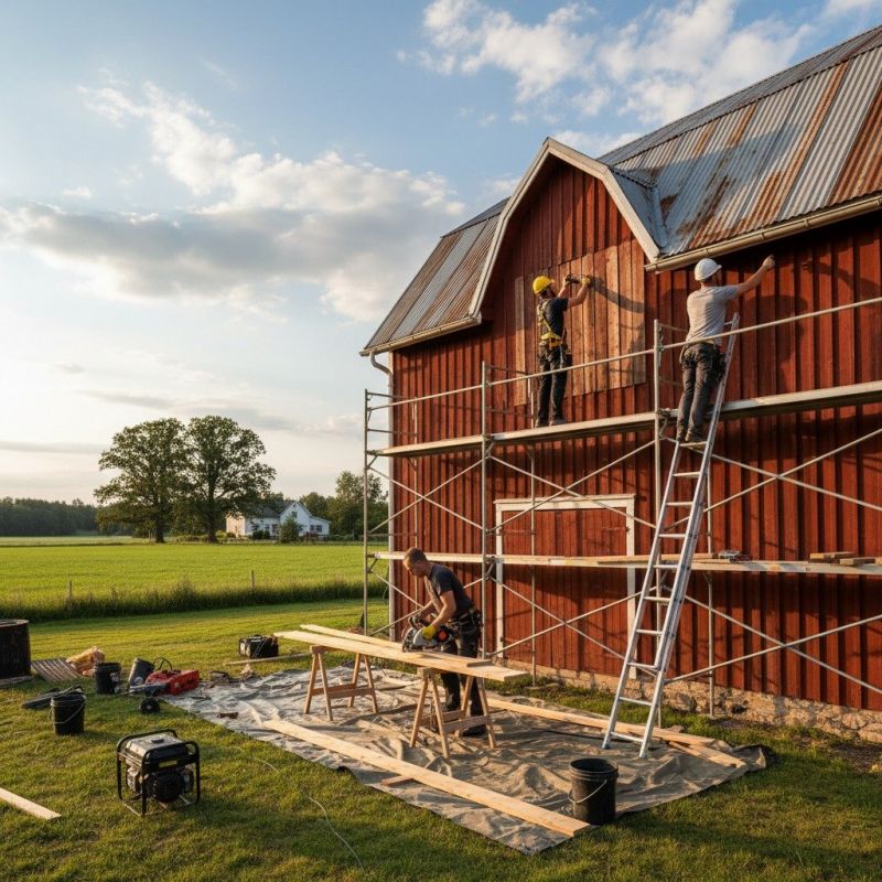 Pole Barn Repair in Conroe, TX